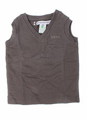 Sweat-shirt gris IDEO pour enfant seconde vue