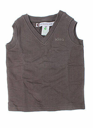 Sweat-shirt gris IDEO pour enfant