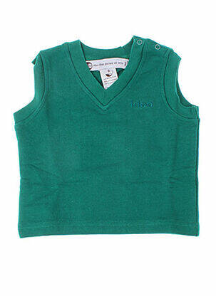 Sweat-shirt vert IDEO pour enfant