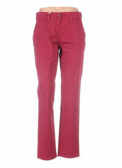 Pantalon chino rouge COUTURIST pour femme seconde vue