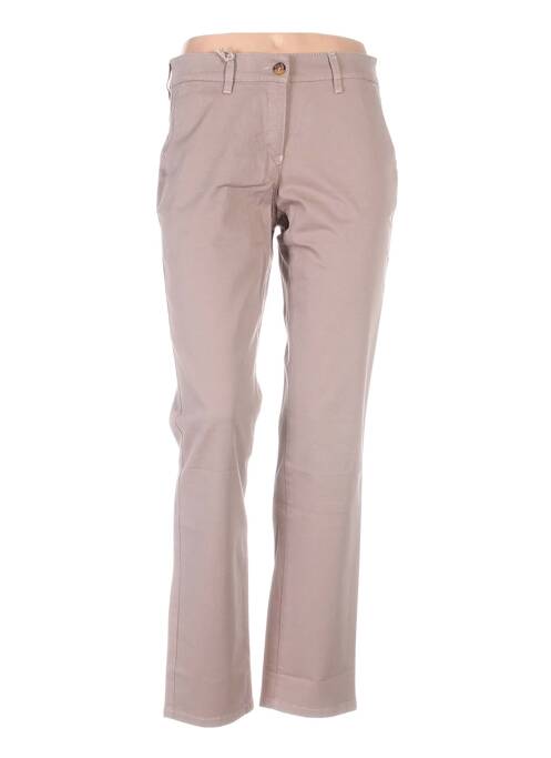 Pantalon chino marron COUTURIST pour femme