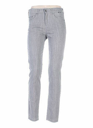 Pantalon slim taille basse taille basse gris COUTURIST femme