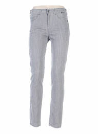 Pantalon slim taille basse taille basse gris COUTURIST femme