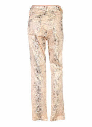 Pantalon slim taille haute taille haute orange COUTURIST femme