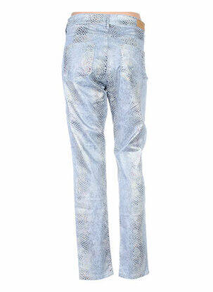 Pantalon slim taille haute taille haute bleu COUTURIST femme