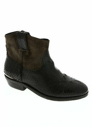 Bottines/boots talon de 4 à 6cm marron CATARINA MARTINS femme