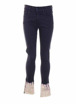 Jeans coupe slim slim taille basse violet APRIL 77 femme