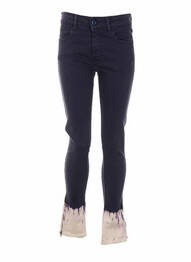 Jeans coupe slim slim taille basse violet APRIL 77 femme