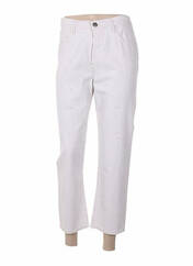 Pantacourt blanc LEON & HARPER pour femme seconde vue