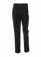 Pantalon droit noir LEON & HARPER pour femme seconde vue