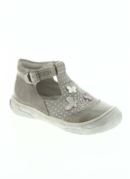 Bottillons beige BOPY pour fille