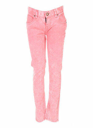Jeans skinny taille basse taille basse rose VOLCOM femme