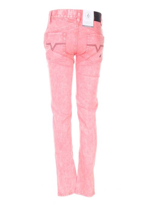 Jeans skinny rose VOLCOM pour femme