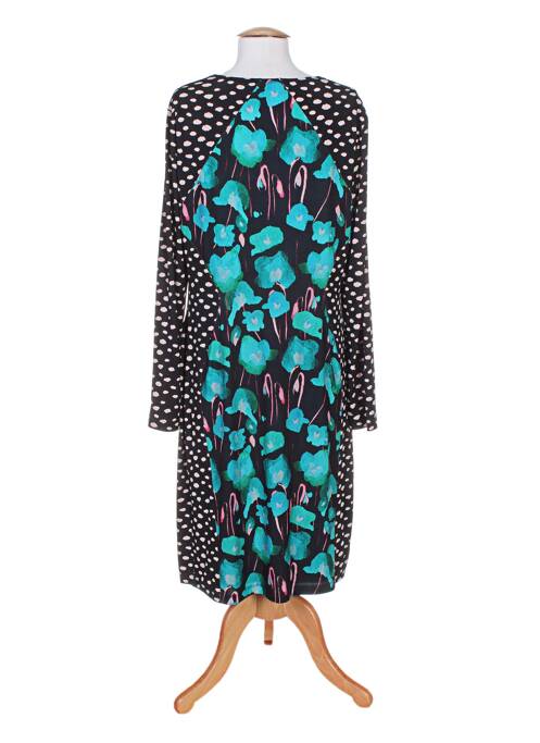 Robe mi-longue noir EROKE pour femme