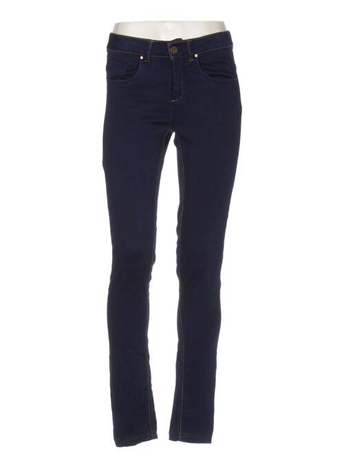 Jeans coupe slim bleu FRANSA pour femme
