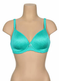 Soutien-gorge haut soutien-gorge moulé haut soutien-gorge moulé vert CHANTELLE femme