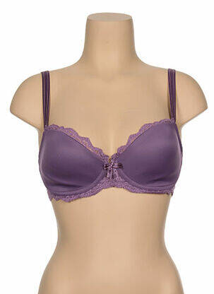 Soutien-gorge haut soutien-gorge moulé haut soutien-gorge moulé violet CHANTELLE femme