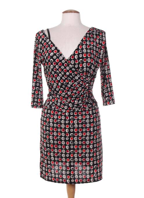 Robe mi-longue noir MAILLE DEMOISELLE femme