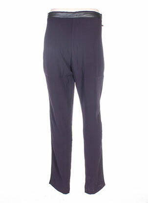 Pantalon droit taille normale taille normale violet MISS CAPTAIN femme