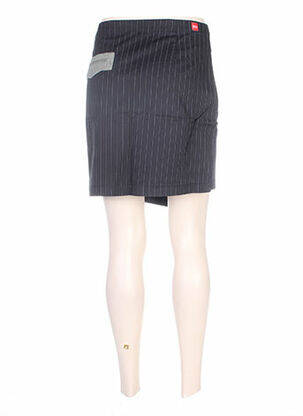 Jupe courte poches noir MISS CAPTAIN femme