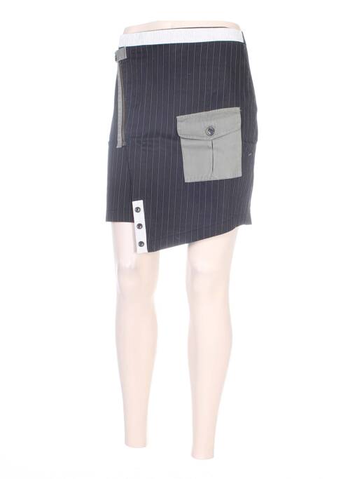 Jupe courte poches noir MISS CAPTAIN femme