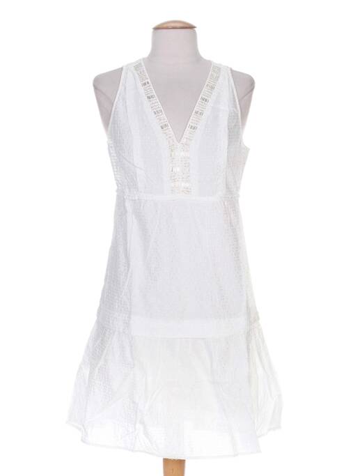 Robe courte beige MISS CAPTAIN pour femme