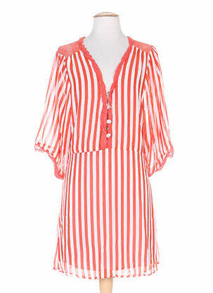 Tunique manches courtes rouge ANNE TURTAUT femme