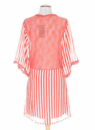 Tunique manches courtes rouge ANNE TURTAUT femme