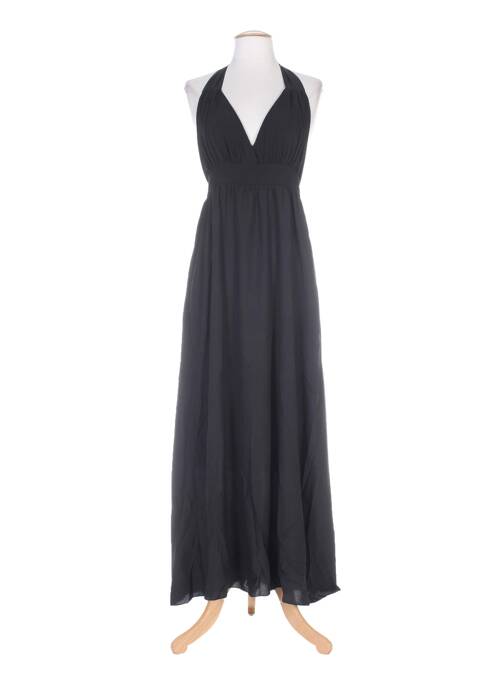 Robe longue noir ANNE TURTAUT pour femme