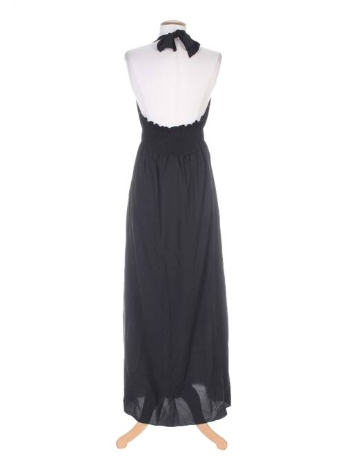 Robe longue noir ANNE TURTAUT pour femme