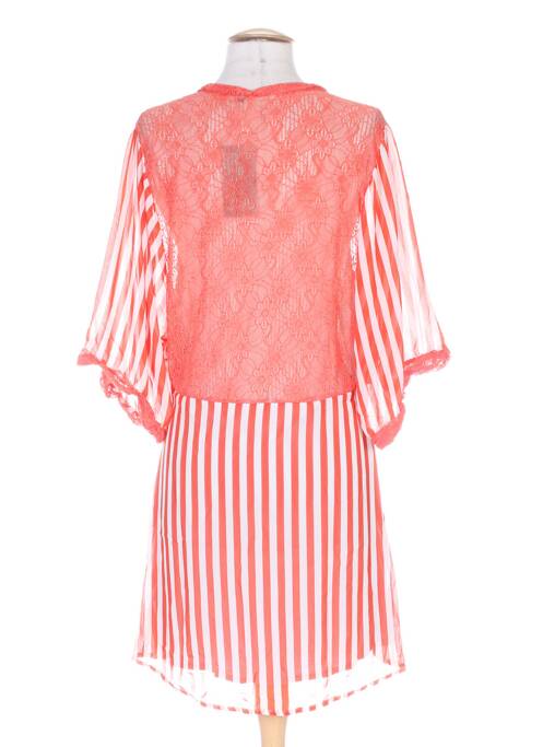 Tunique manches courtes rouge ANNE TURTAUT pour femme