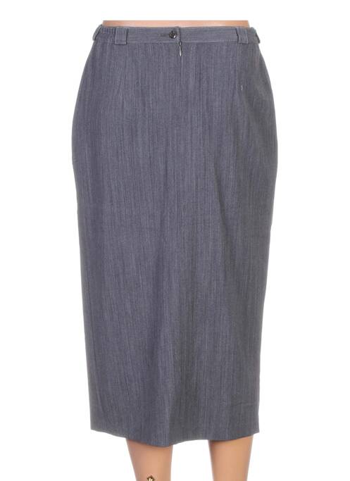 Jupe mi-longue gris QUATTRO pour femme
