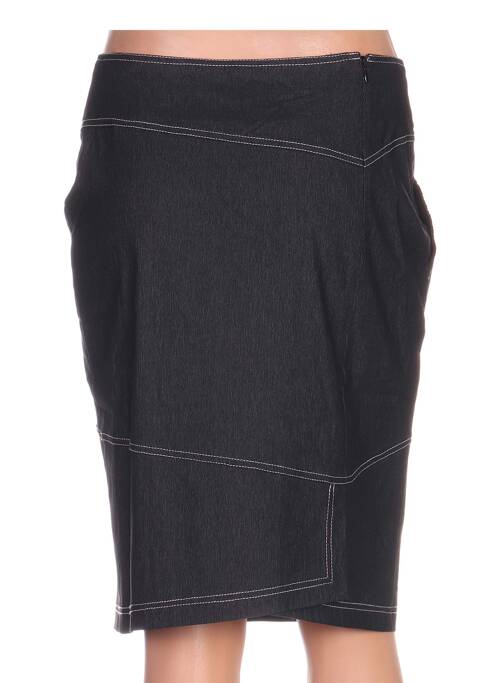 Jupe mi-longue bleu QUATTRO pour femme