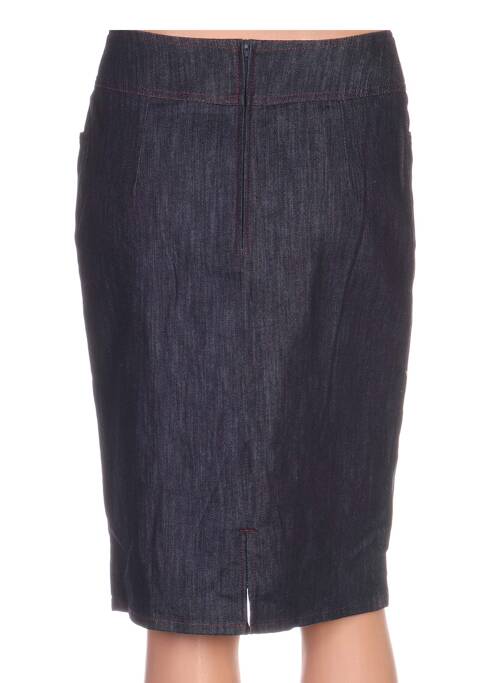 Jupe mi-longue bleu QUATTRO pour femme
