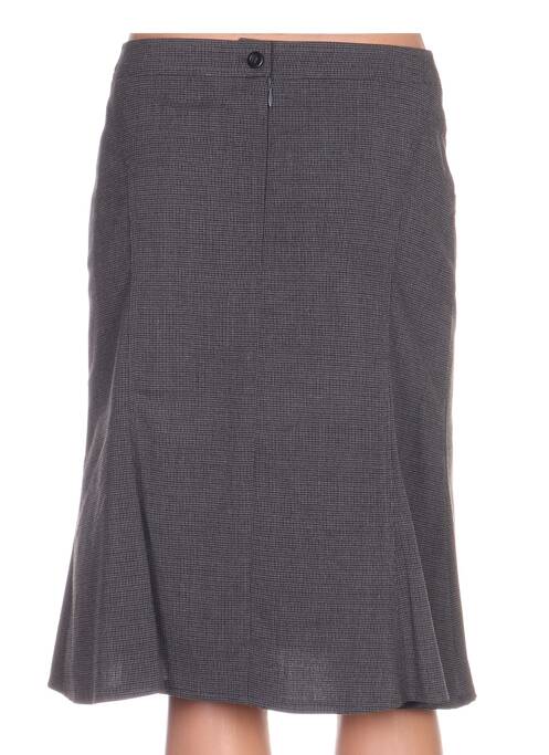 Jupe mi-longue gris QUATTRO pour femme