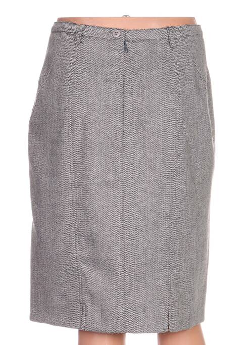 Jupe mi-longue gris QUATTRO pour femme