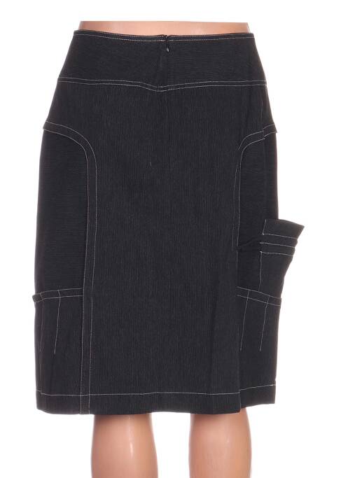 Jupe mi-longue noir QUATTRO pour femme
