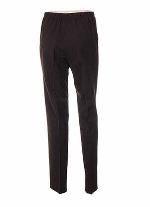 Pantalon coupe droite marron QUATTRO femme