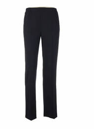 Pantalon coupe droite bleu QUATTRO femme