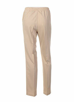 Pantalon coupe droite beige QUATTRO femme