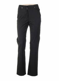 Pantalon coupe droite taille basse noir QUATTRO femme