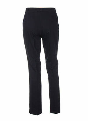 Pantalon coupe droite taille basse bleu QUATTRO femme