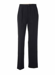 Pantalon coupe droite taille normale bleu QUATTRO femme