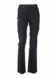 Pantalon coupe droite taille basse gris QUATTRO femme