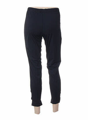 Pantalon 7/8 stretch bleu QUATTRO femme