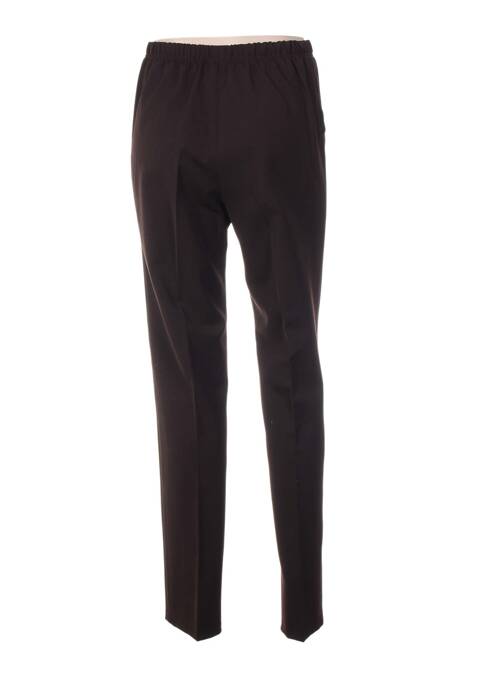 Pantalon coupe droite marron QUATTRO femme