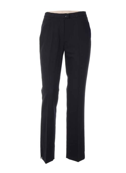 Pantalon coupe droite taille basse bleu QUATTRO femme