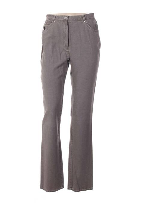 Pantalon gris QUATTRO pour femme