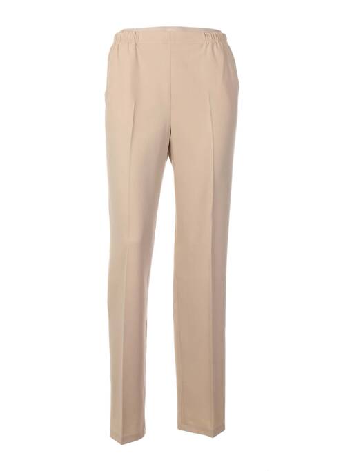 Pantalon droit beige QUATTRO pour femme