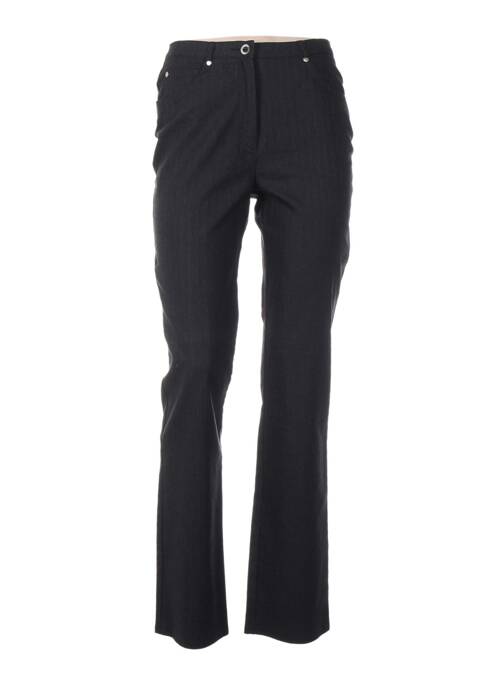 Pantalon droit gris QUATTRO pour femme